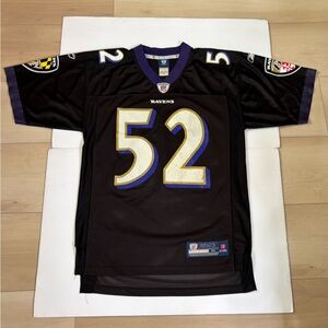 Men’s Ray Lewis #52 NFL Reebok Football Jersey